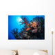 Grouper Watches Warily Reef Wall Decal