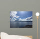peaceful lake sky at Yellowstone Wall Mural