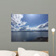 peaceful lake sky at Yellowstone Wall Mural