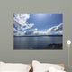 peaceful lake sky at Yellowstone Wall Mural