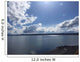 peaceful lake sky at Yellowstone Wall Mural