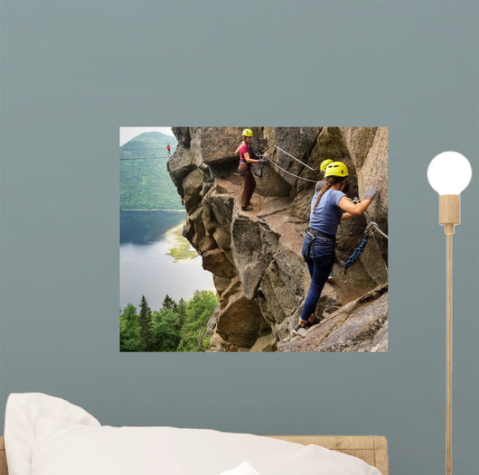 Via ferrata Wall Mural