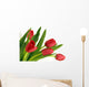 Red tulips Wall Decal