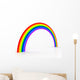 Rainbow White Wall Decal