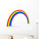 Rainbow White Wall Decal
