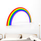 Rainbow White Wall Decal
