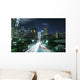 Los Angeles cityscape at night Wall Mural