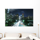 Los Angeles cityscape at night Wall Mural