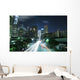 Los Angeles cityscape at night Wall Mural