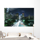 Los Angeles cityscape at night Wall Mural