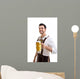 Young Man Traditional Bavarian Wall Decal