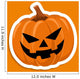 Sticker Pumpkin for Holiday Wall Mural