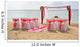 Beach wedding. Wall Mural