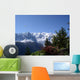 Landscape Mountain Wall Decal Design 1