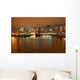Montreal City Night Wall Decal