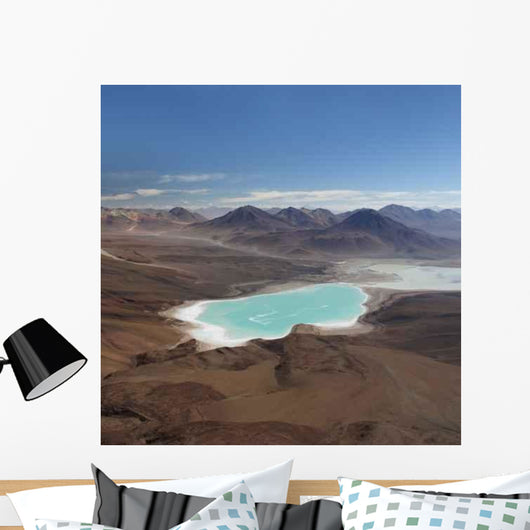 Laguna Verde from Top Wall Decal