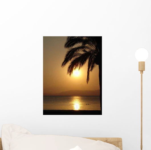 Sunset Sea Wall Decal