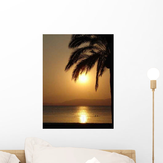 Sunset Sea Wall Decal