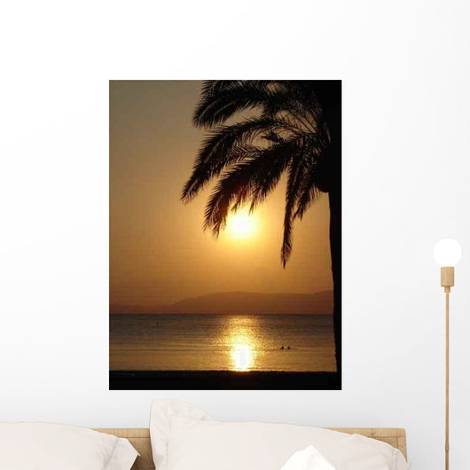Sunset Sea Wall Decal