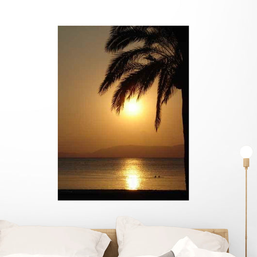 Sunset Sea Wall Decal