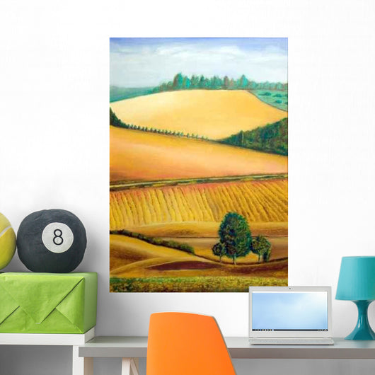 Italian Landscape Wall Decal