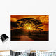 Africa Sunset Wall Mural