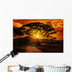 Africa Sunset Wall Mural