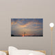 Beautiful sunset. Wall Mural