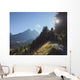 strada montagna Wall Mural