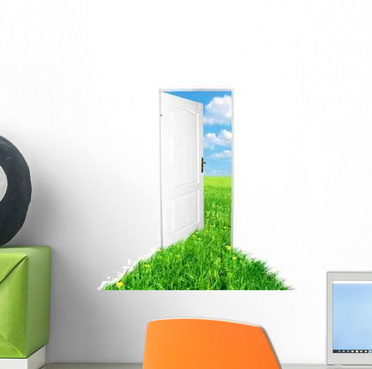 Door to New World Wall Decal