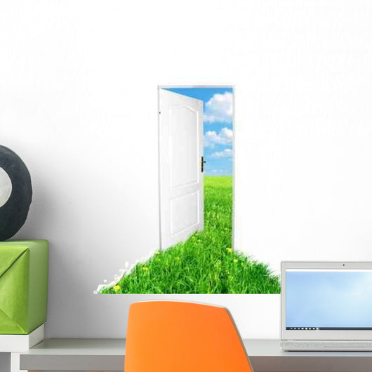 Door to New World Wall Decal