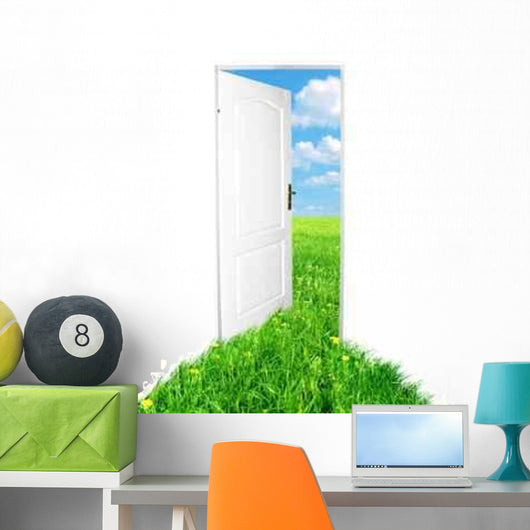 Door to New World Wall Decal