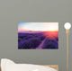 Stunning Landscape with Lavender Wall Decal Design 2