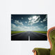 airport runway on a sunny day Wall Mural