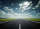 airport runway on a sunny day Wall Mural