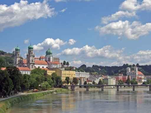 Passau Bridge over Inn Wall Decal