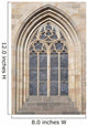 Gothic Arch Wall Mural