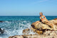 Blonde Mermaid Wall Mural
