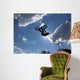Motion biker jumps, Sport. Wall Mural