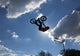 Motion biker jumps, Sport. Wall Mural