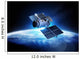 Communications Satellite Orbiting and Wall Mural