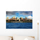 Brooklyn skyline, view from Manhattan, New York City Wall Mural