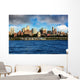 Brooklyn skyline, view from Manhattan, New York City Wall Mural