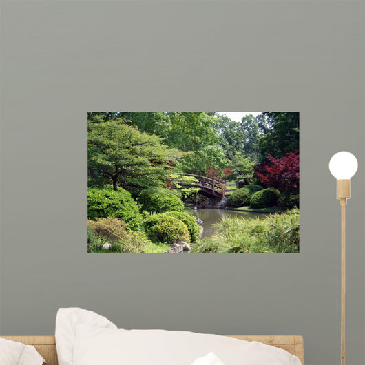 Japanese Bridge Wall Decal