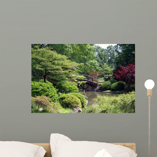 Japanese Bridge Wall Decal