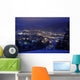 Town of Garmisch-Partenkirchen night dusk Winter blue Wall Mural