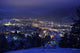 Town of Garmisch-Partenkirchen night dusk Winter blue Wall Mural