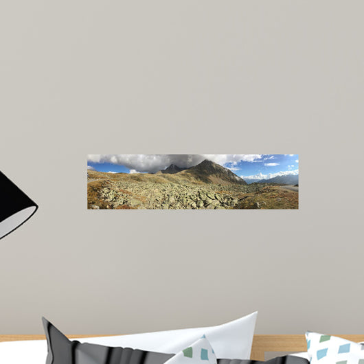 Rocky Alpes Countryside Wall Mural