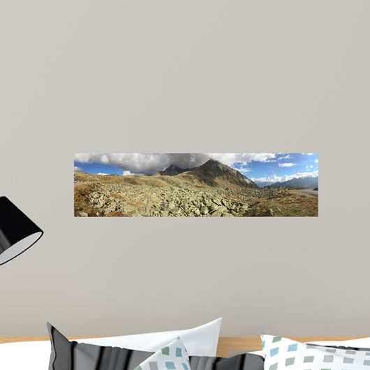 Rocky Alpes Countryside Wall Mural