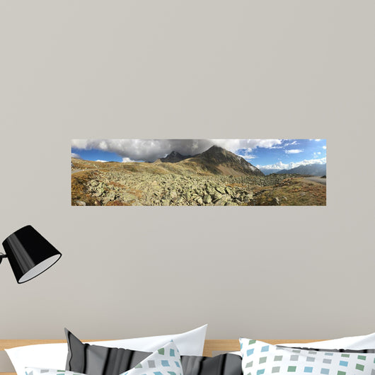 Rocky Alpes Countryside Wall Mural